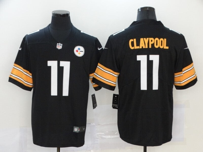 Men's Pittsburgh Steelers Chase Claypool  Jersey -  Black