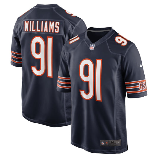 Chris Williams Chicago Bears  Game Jersey -  Navy