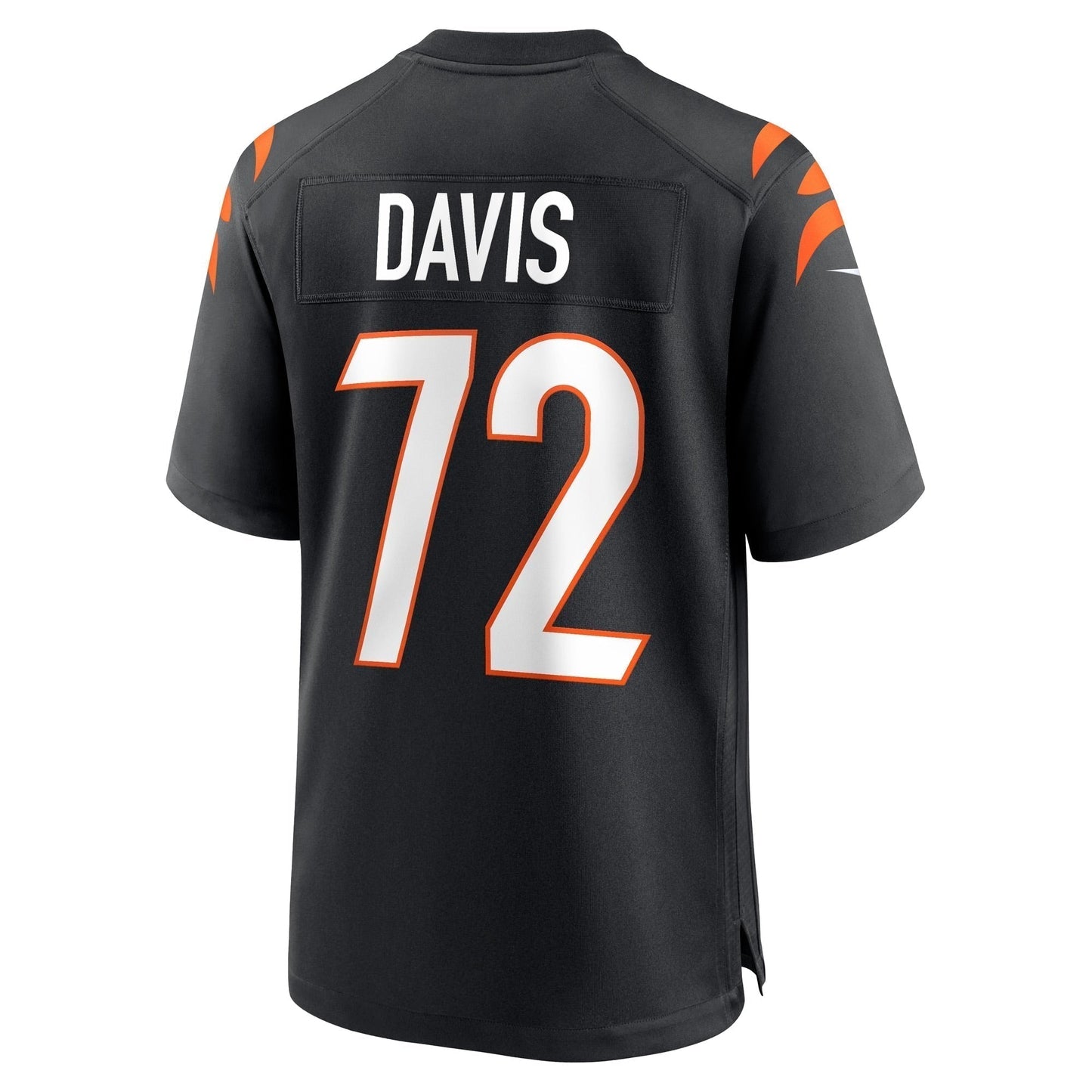 Domenique Davis Cincinnati Bengals  Game   Jersey - Black