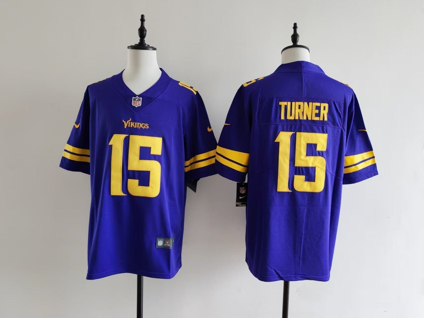Men's Minnesota Vikings Dallas Turner  Jersey -  Purple