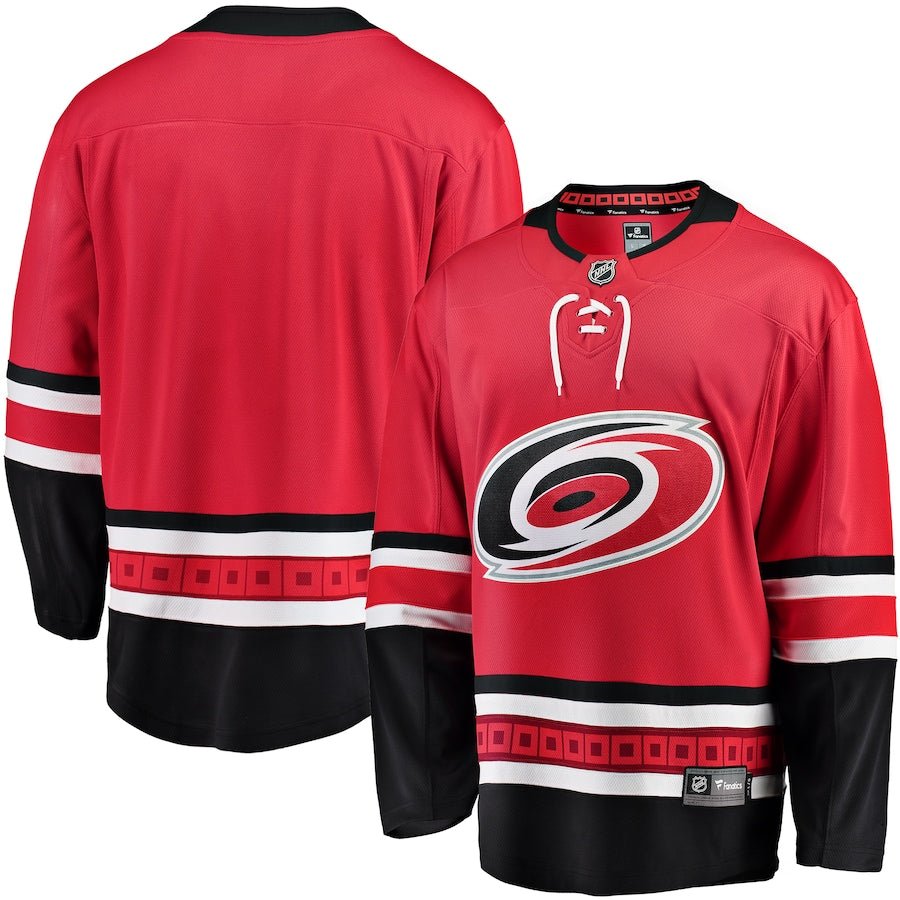 Custom Carolina Hurricanes  Breakaway Alternate Jersey - Red