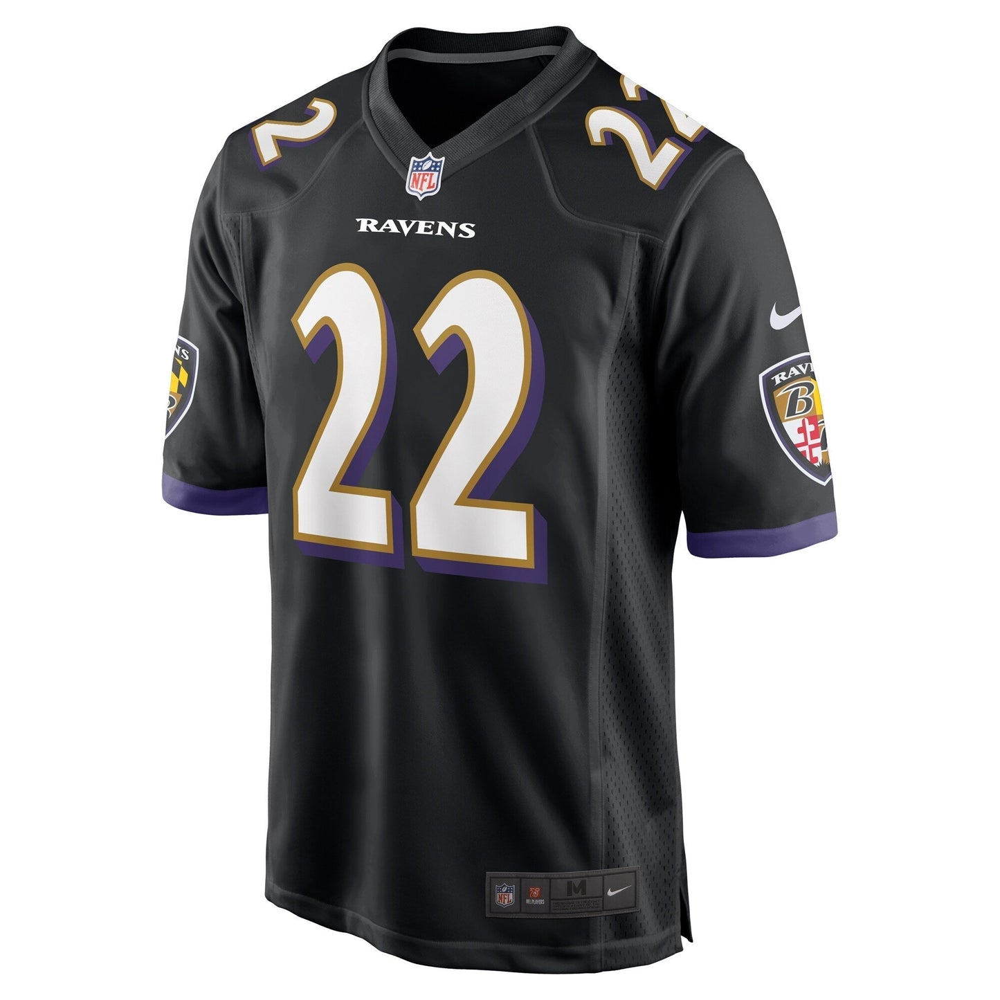 Baltimore Ravens Derrick Henry Black Alternate Game Jersey