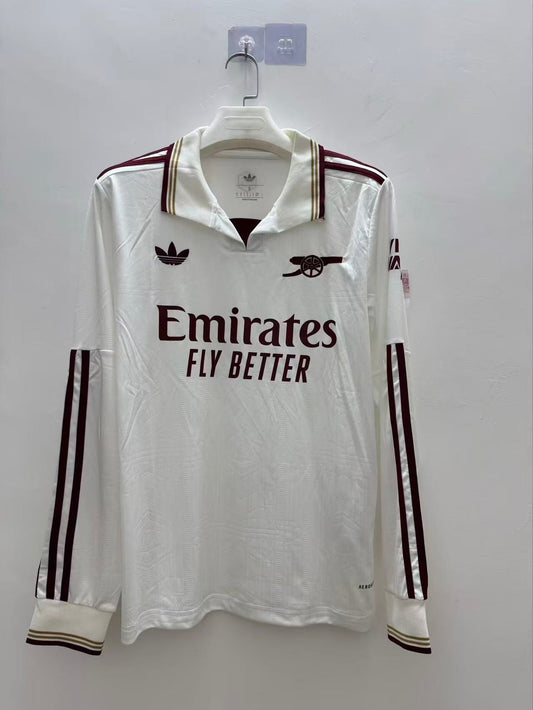 Arsenal 25/26 Long Sleeve Third Authentic Jersey
