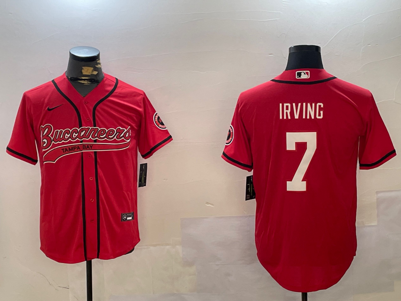 Men's Tampa Bay Buccaneers Bucky Irving Red Game Jersey