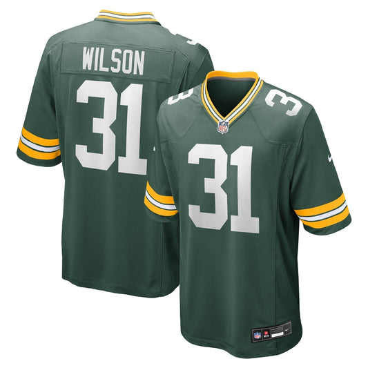 Emanuel Wilson Green Bay Packers   Game Jersey -  Green