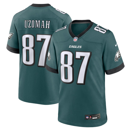 C.J. Uzomah Philadelphia Eagles  Team Game Jersey - Midnight Green