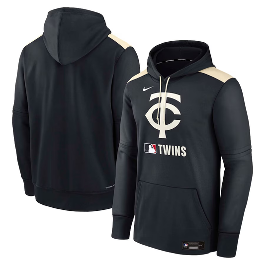Minnesota Twins Performance Pullover Red Hoodie