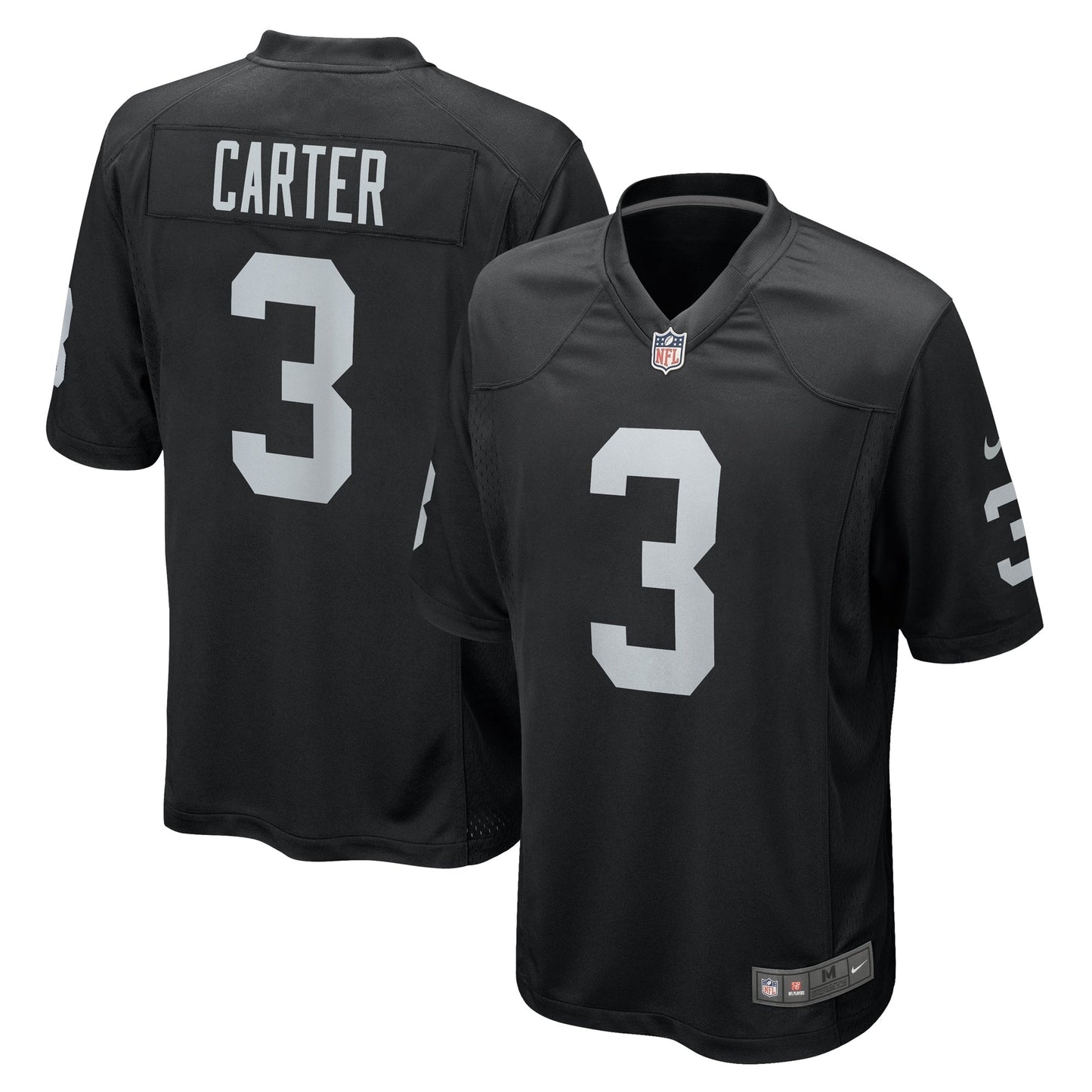 DeAndre Carter Las Vegas Raiders  Game   Jersey - Black