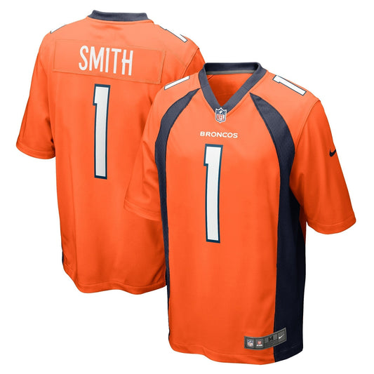 Tremon Smith Denver Broncos  Team Game Jersey -  Orange