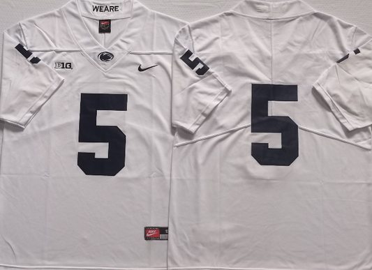 Men's Penn State Nittany Lions Jahan Dotson White Team Game Jersey