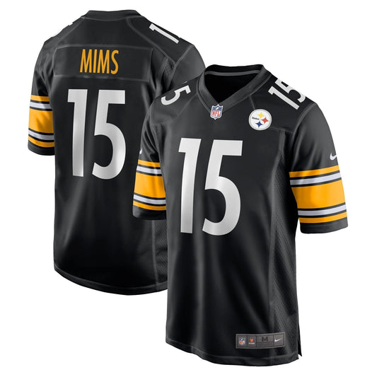 Denzel Mims Pittsburgh Steelers   Game Jersey -  Black