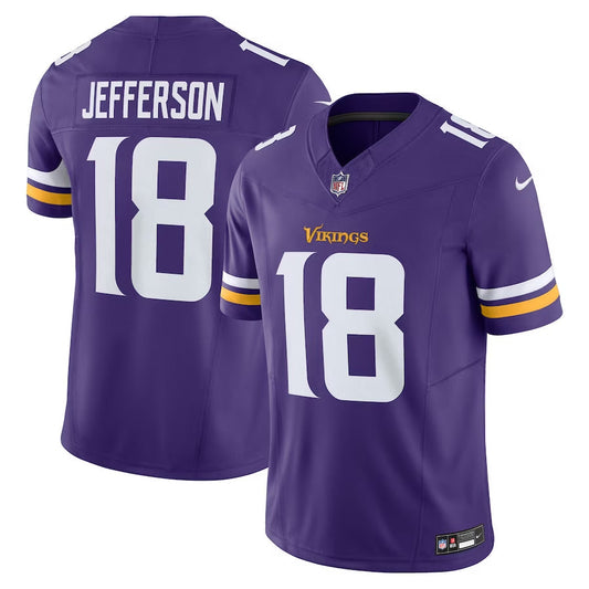 Minnesota Vikings justin jefferson  Purple VaporF.U.S.E. Limited jersey