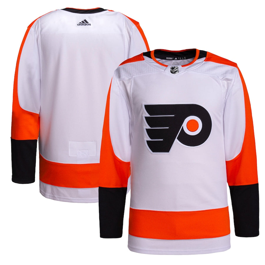 Men's Philadelphia Flyers  White Away Authentic Jersey