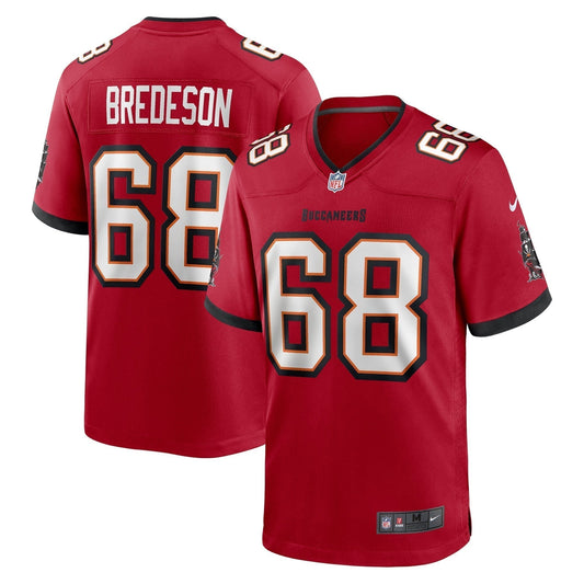 Ben Bredeson Tampa Bay Buccaneers   Game Jersey -  Red