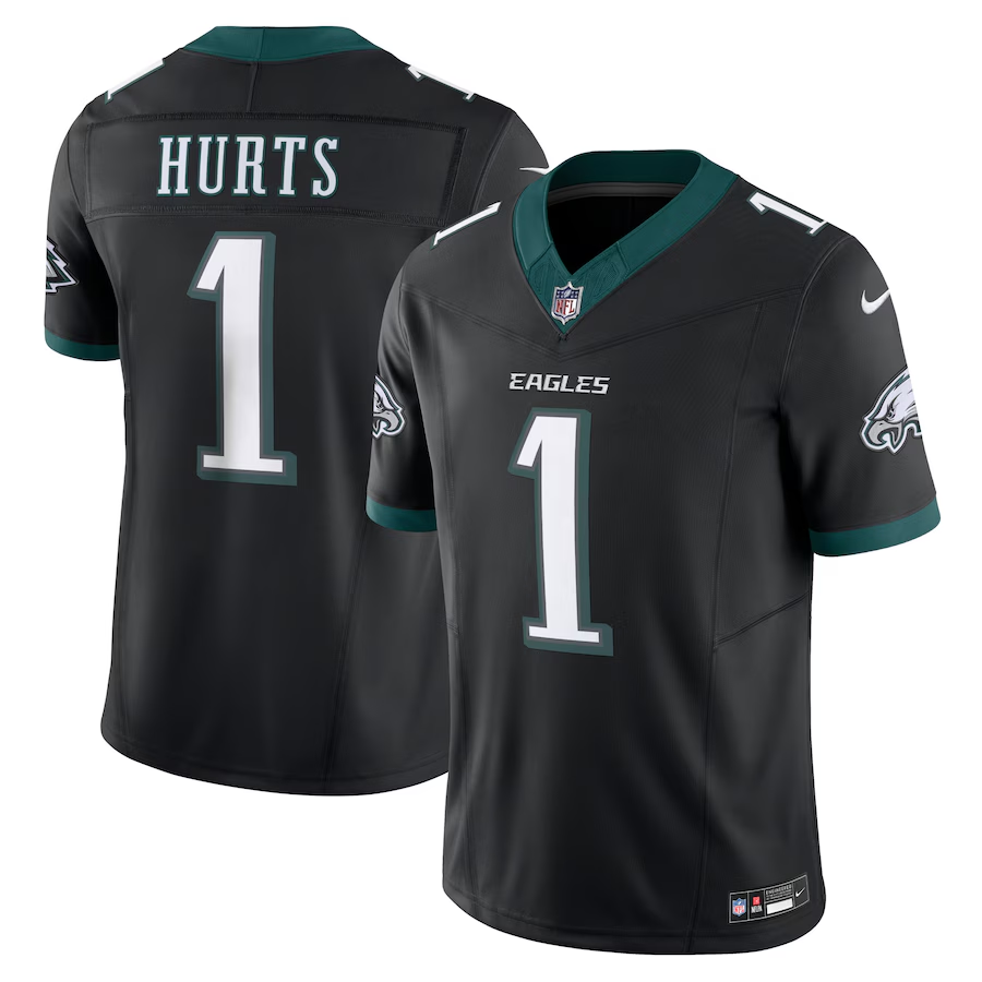 Men's Jalen Hurts Philadelphia Eagles Jalen Hurts  Black Vapor F.U.S.E. Limited Jersey