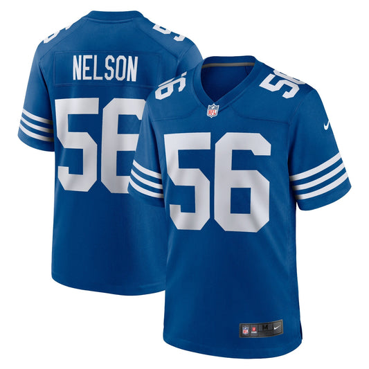 Indianapolis Colts Quenton Nelson Royal Alternate Game Jersey