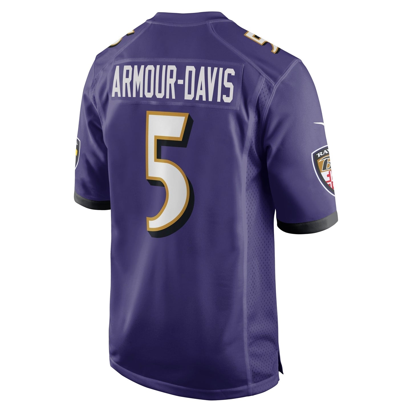 Jalyn Armour-Davis Baltimore Ravens  Game   Jersey - Purple