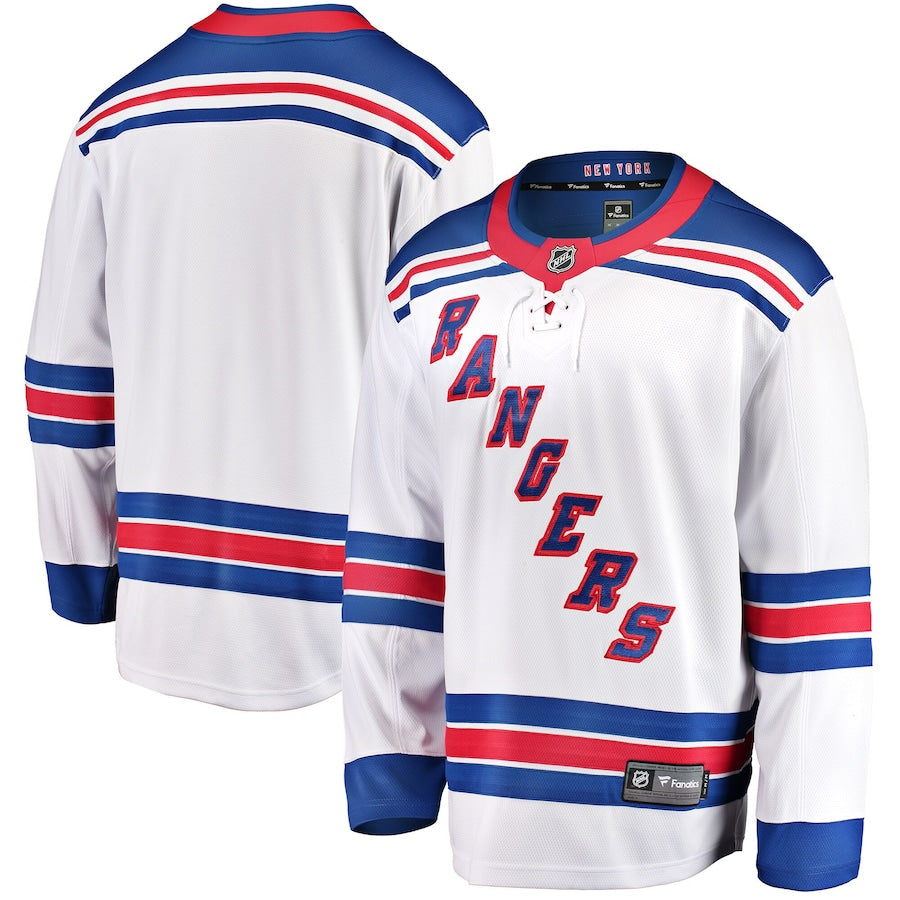 New York Rangers   Breakaway Away Jersey - White