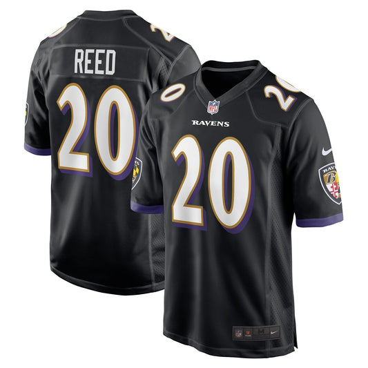 Ed Reed Baltimore Ravens  Retired   Jersey - Black