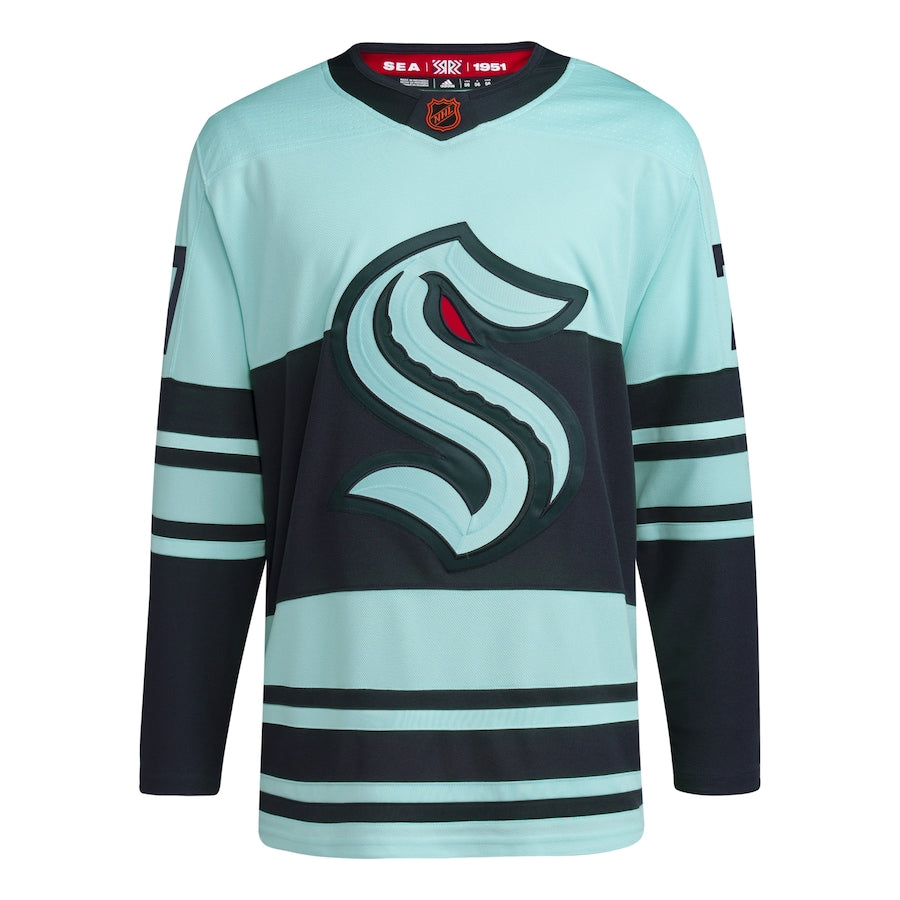 Men's Seattle Kraken Jordan Eberle  Light Blue Reverse Retro 2.0 Authentic Player Jersey