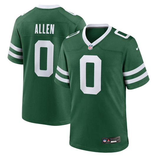 Braelon Allen New York Jets  Game Jersey - Legacy Green