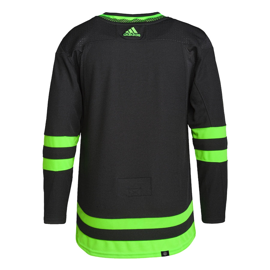 Custom Dallas Stars   Men's Alternate Primegreen Jersey - Black
