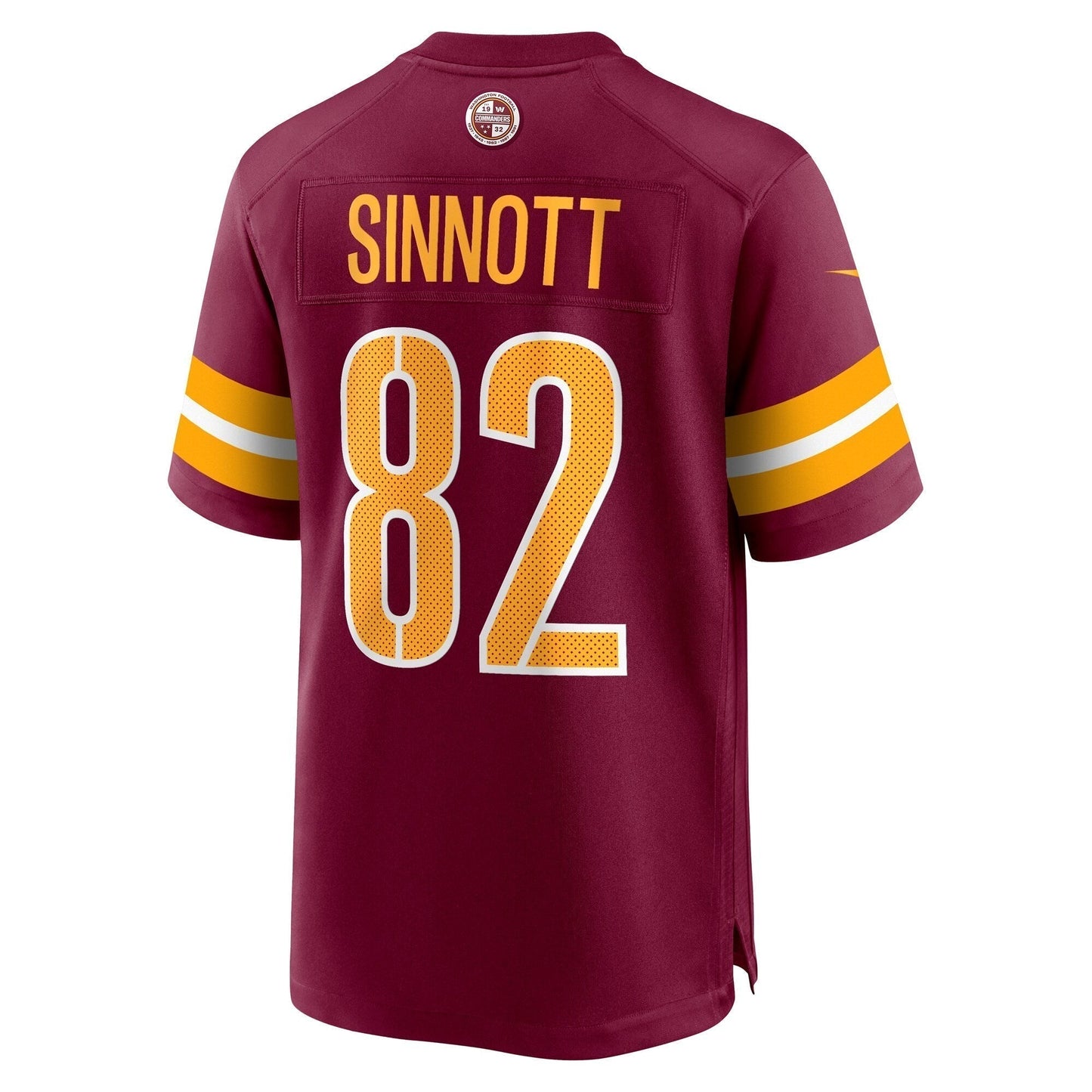 Ben Sinnott Washington Commanders   Game Jersey -  Burgundy