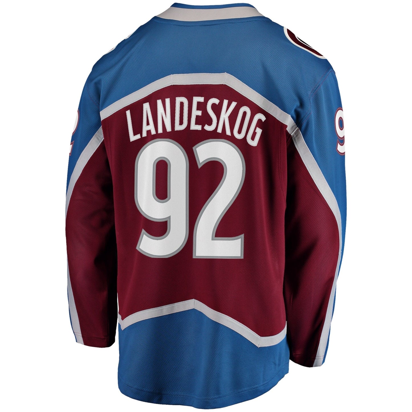 Gabriel Landeskog Colorado Avalanche   Captain Patch Home Breakaway Jersey - Burgundy