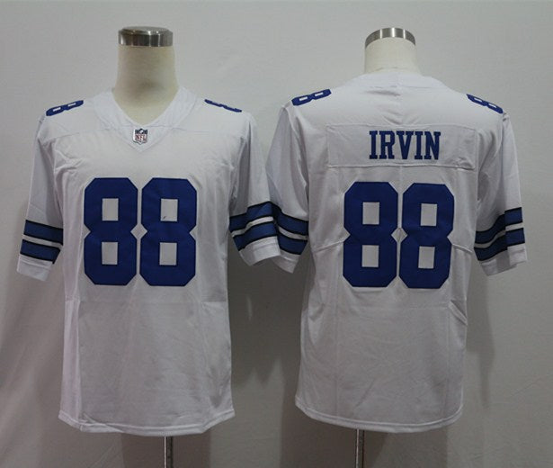 Men's Dallas Cowboys Michael Irvin White Fashion Game Jersey