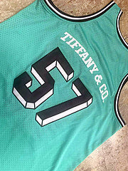 Co. x SPALDING x Mitchell & Ness three-party collaboration Green 57 MN
