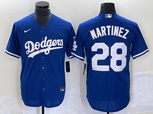 Men's Los Angeles Dodgers J.D. Martinez Royal Replica Player Jersey