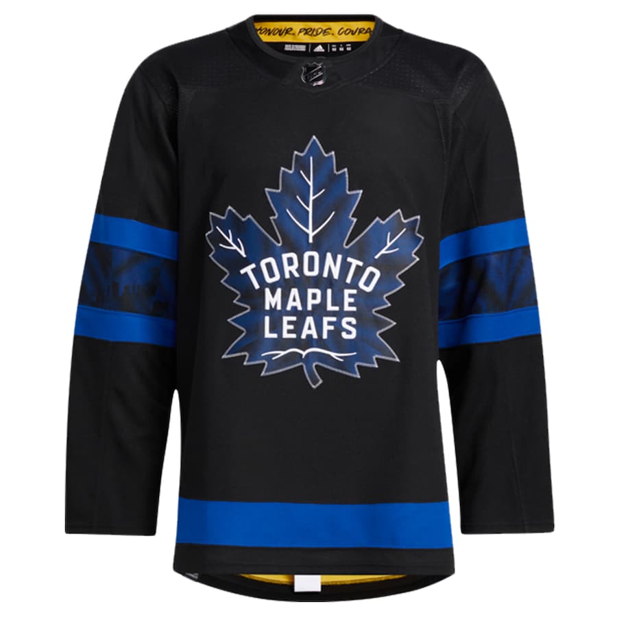 Toronto Maple Leafs x drew house Alternate Blank Jersey - Black&Yellow