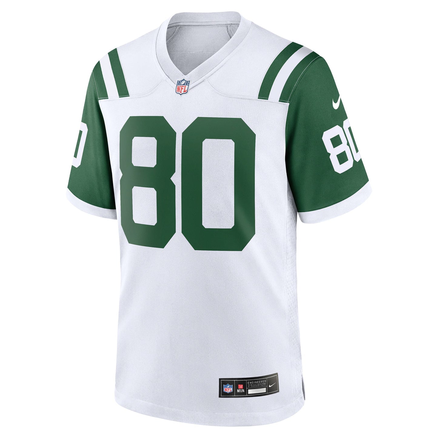 New York Jets Wayne Chrebet White Retired Player Alternate Game Jersey