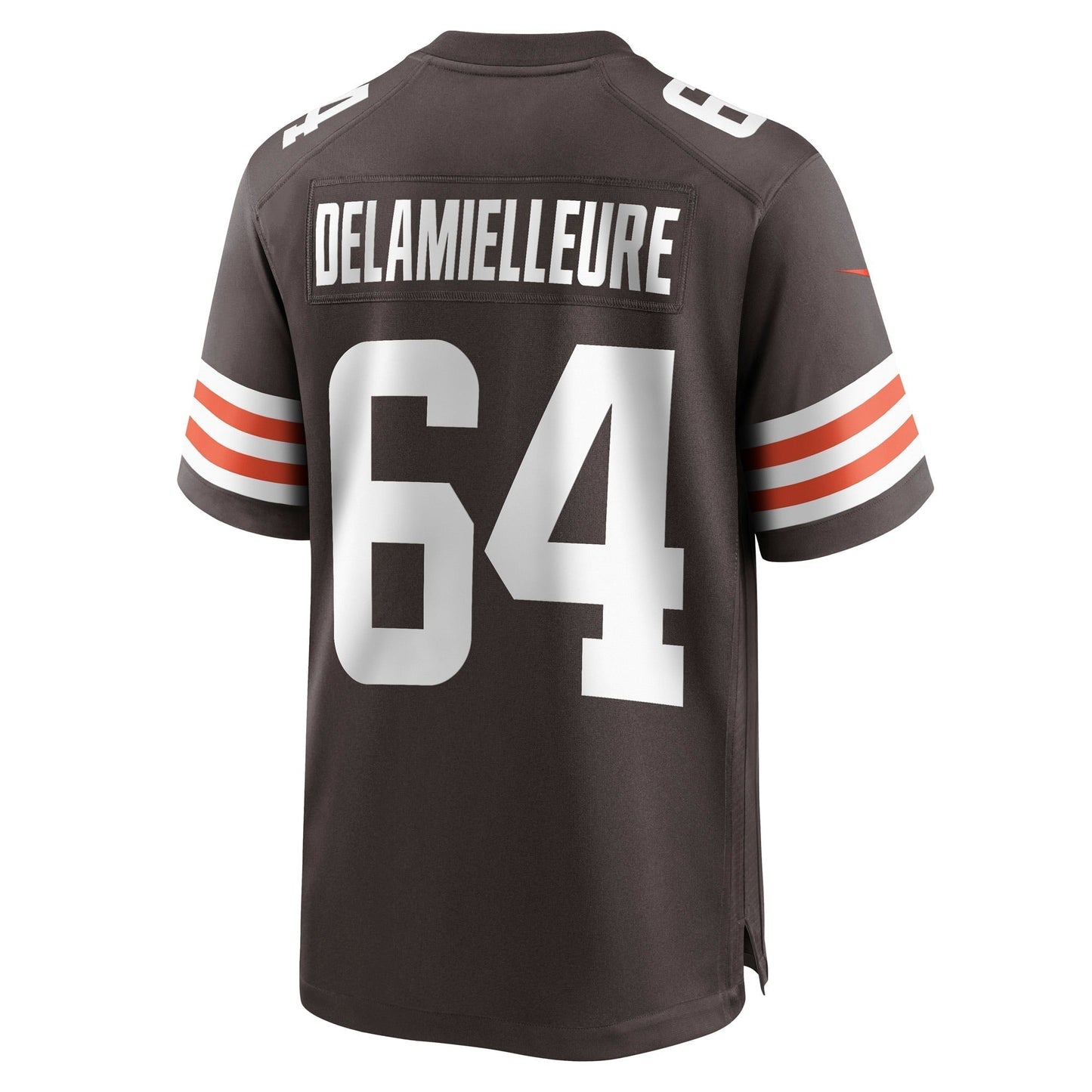 Joe DeLamielleure Cleveland Browns  Game Retired   Jersey - Brown