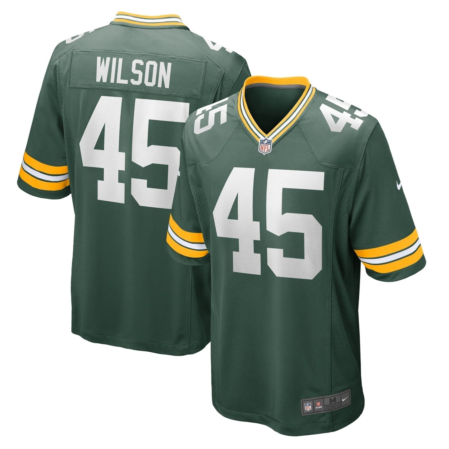Eric Wilson Green Bay Packers  Home Game   Jersey - Green