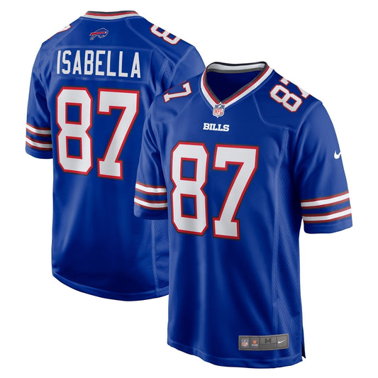 Andy Isabella Buffalo Bills Team Game Jersey -  Royal