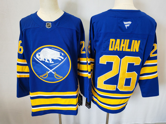 Men's Buffalo Sabres Rasmus Dahlin Fanatics Royal Player Jersey