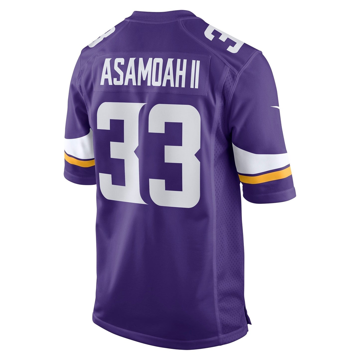 Brian Asamoah Minnesota Vikings    Game Jersey - Purple