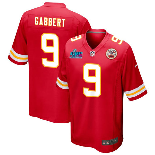 Blaine Gabbert Kansas City Chiefs  Super Bowl LVII Game Jersey - Red