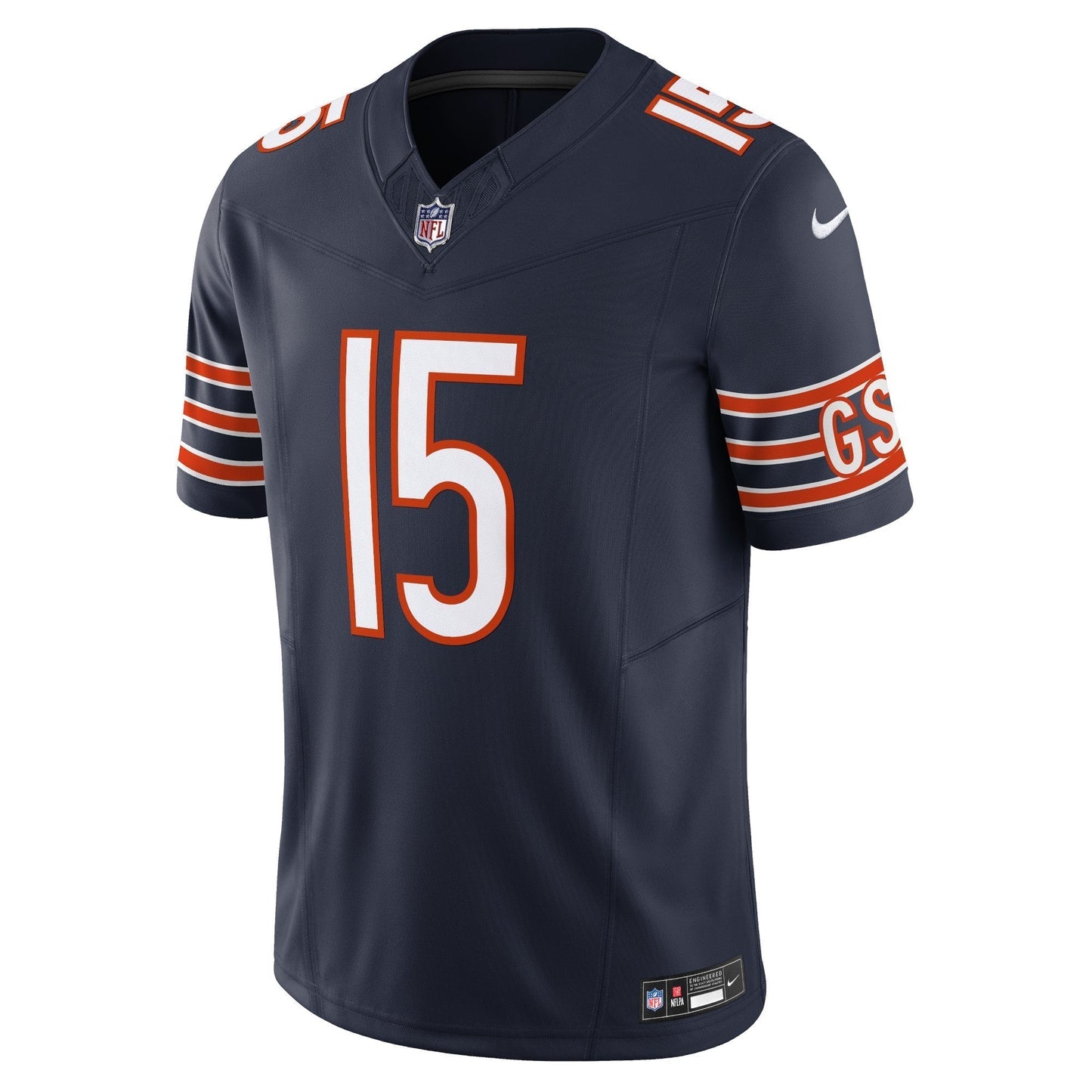 Rome Odunze Chicago Bears  Vapor F.U.S.E. Limited Jersey - Navy