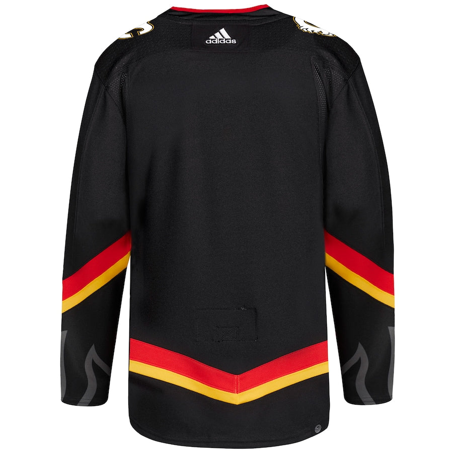 Custom Calgary Flames Alternate Primegreen Jersey - Black