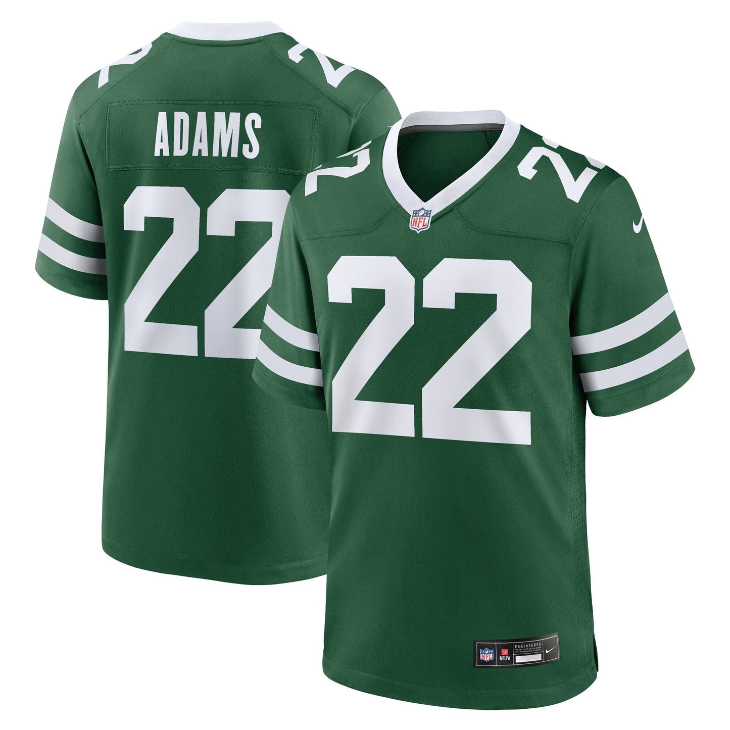 Tony Adams New York Jets  Team Game Jersey - Legacy Green