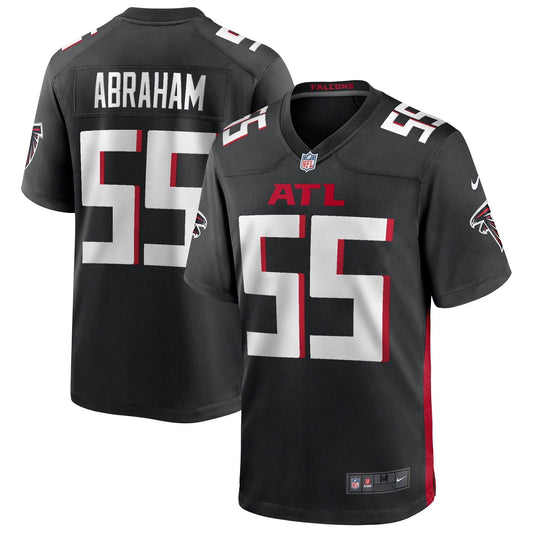 John Abraham Atlanta Falcons  Game Retired   Jersey - Black
