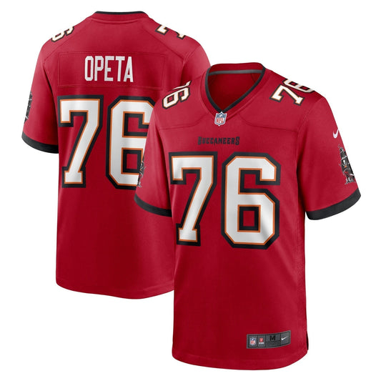Iosua Opeta Tampa Bay Buccaneers   Game Jersey -  Red