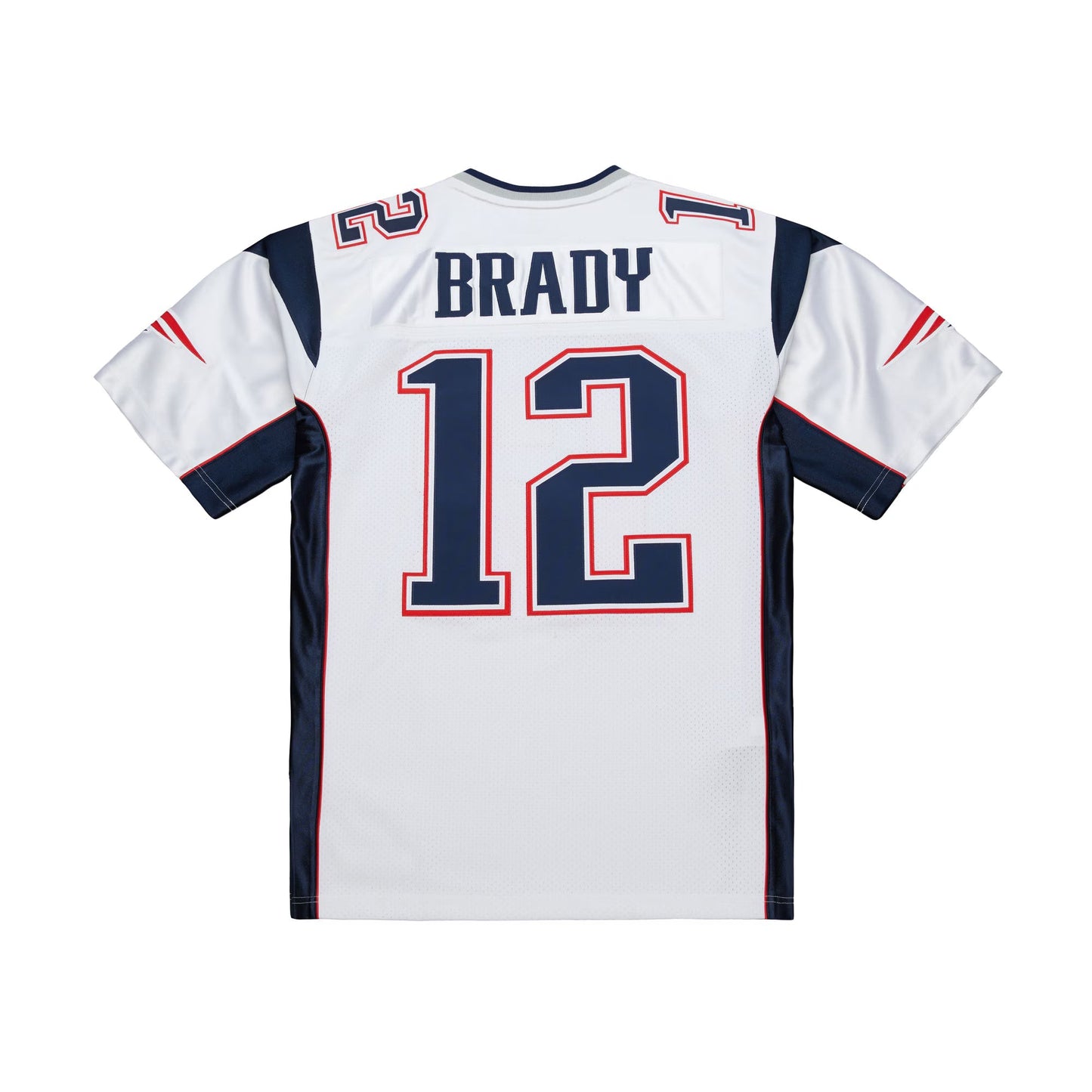 New England Patriots Tom Brady Mitchell & Ness White 2000 Authentic Jersey