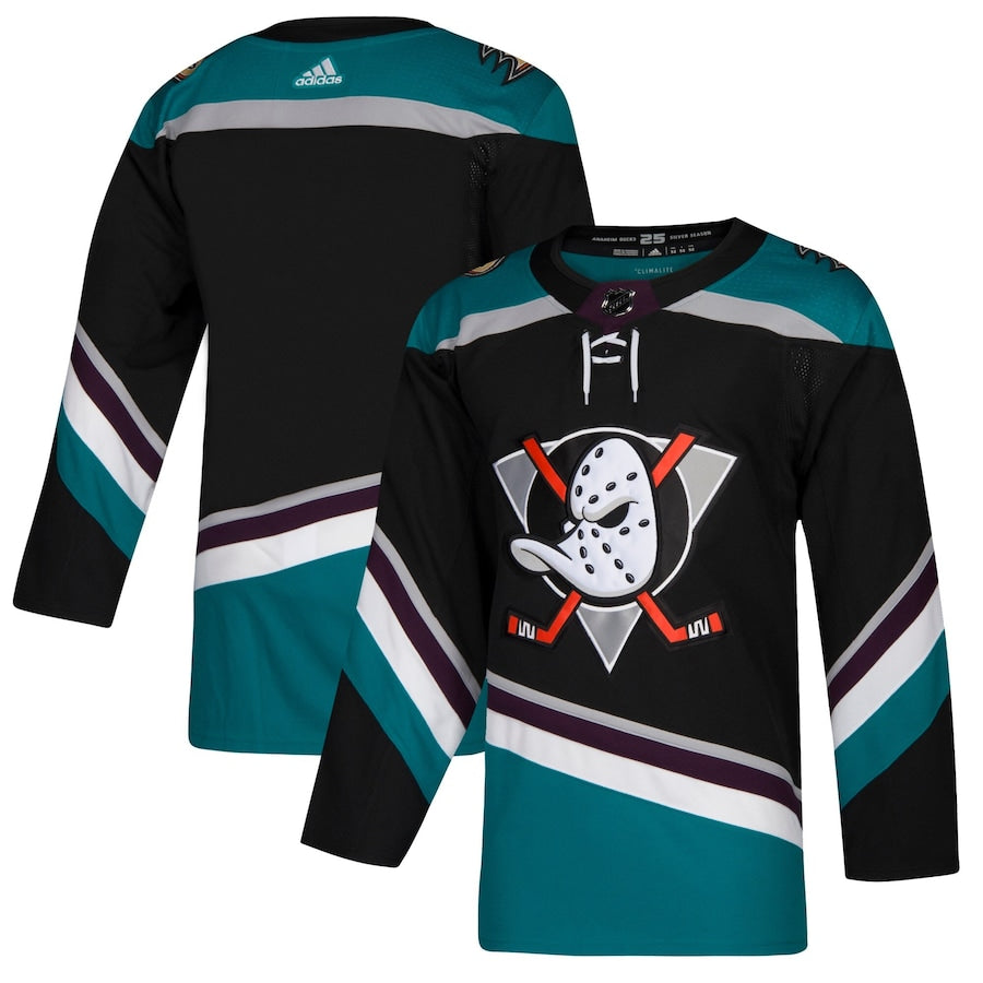 Custom Anaheim Ducks Jersey - Black