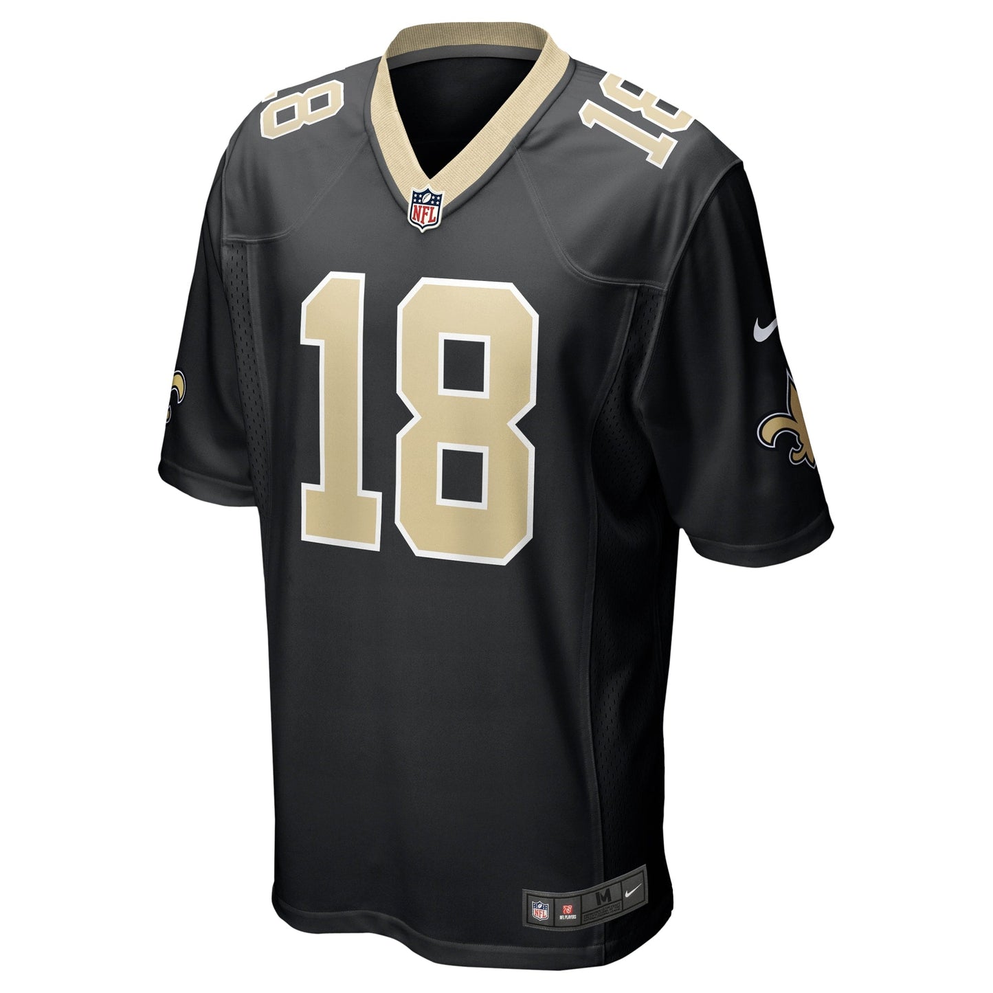 Keith Kirkwood New Orleans Saints  Team Game Jersey -  Black