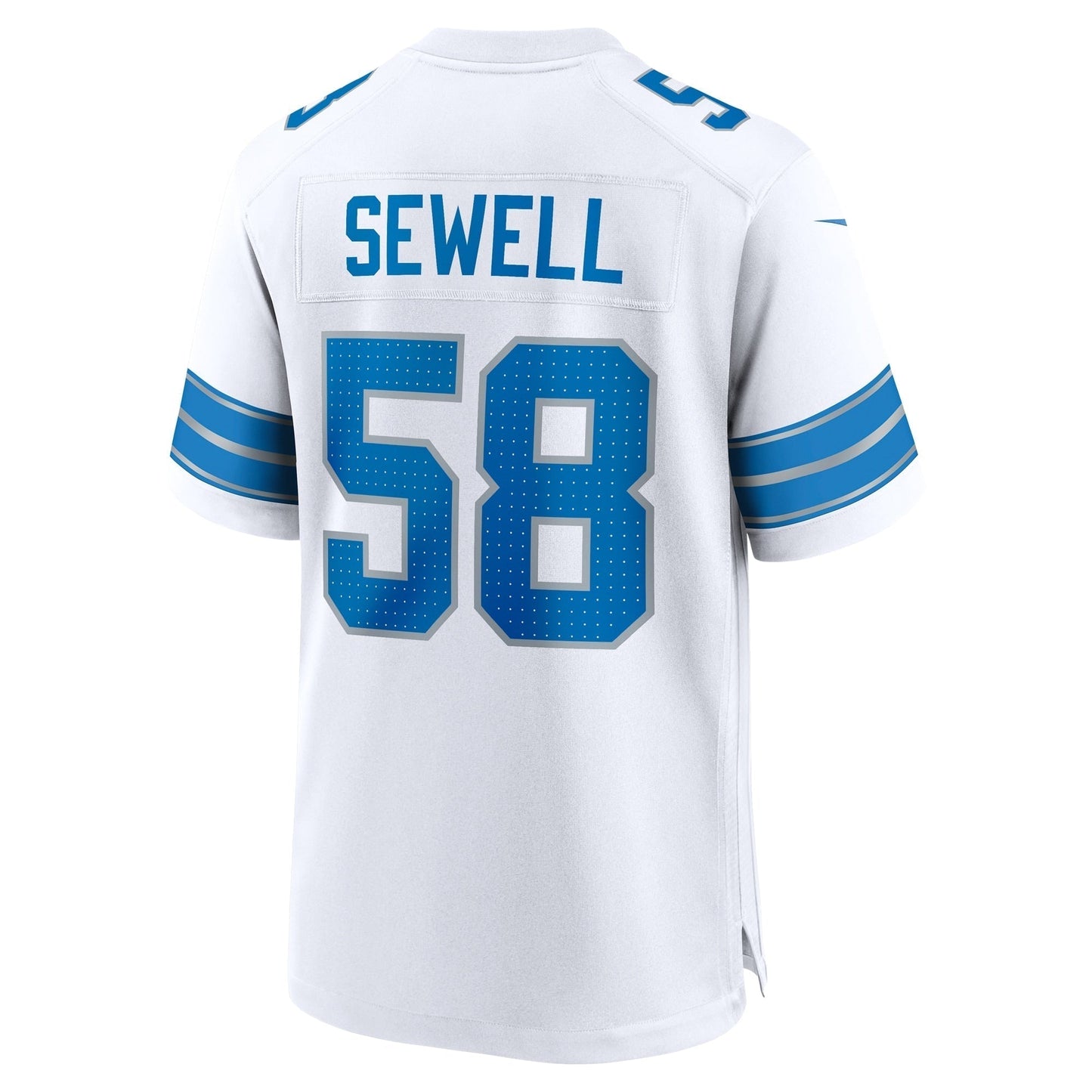 Penei Sewell Detroit Lions  Game Jersey -  White