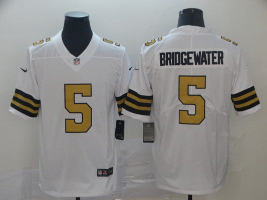 Men's New Orleans Saints Teddy Bridgewater White Player Game Jersey