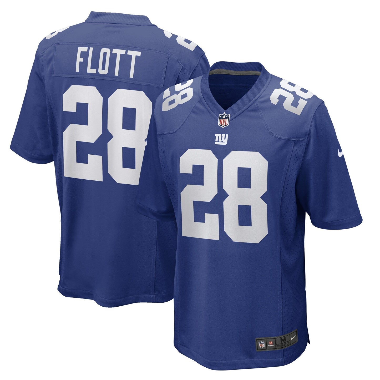 Cor'Dale Flott New York Giants  Game   Jersey - Royal
